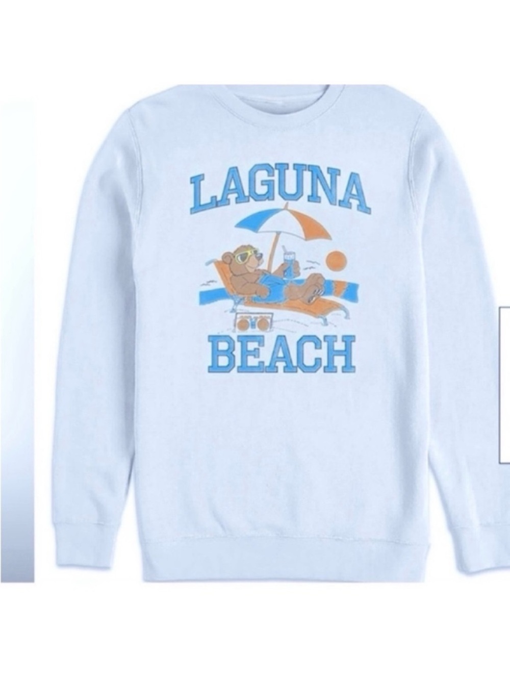 Fifth Sun- Laguna Beach Bear Vacation
Sweatshirt. Size: large